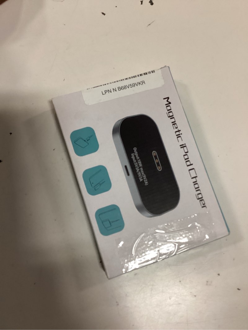 Condition photo showing New/Like New for magnetic wireless charger for ipad pro 11 (1st/2nd/3rd/4th) & ipad air 11 (m2/m3) & ipad air 10.9 (4th/5th), 18w fast charging smart connector wireless charging pad with usb-c cord cable 11inch