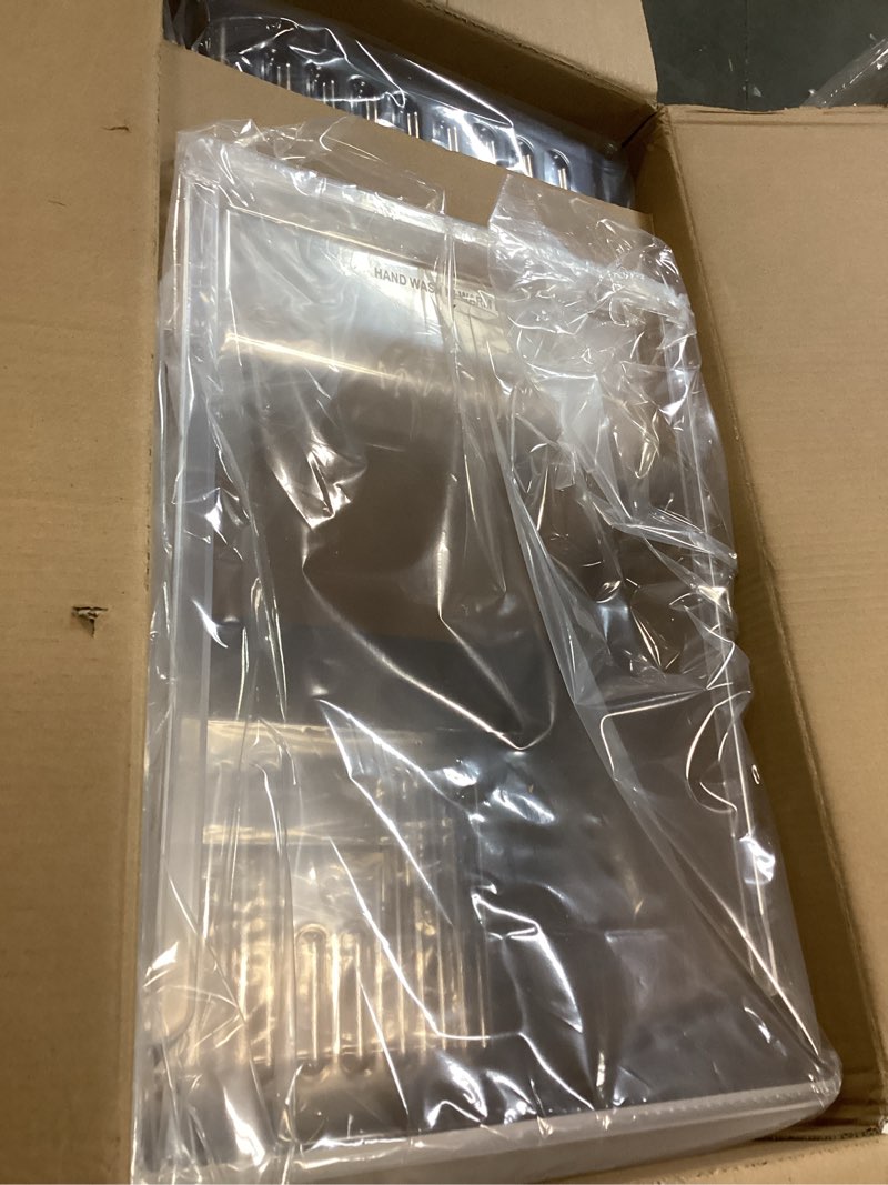 Condition photo showing Good Condition for [2 PACK] Upgraded 240337103 Refrigerator Crisper Drawers Bins Compatible with Frigidaire Kenmore, Frigidaire Drawer Replacement for 240337100 AP2115741 240323007, Food-grade Materials