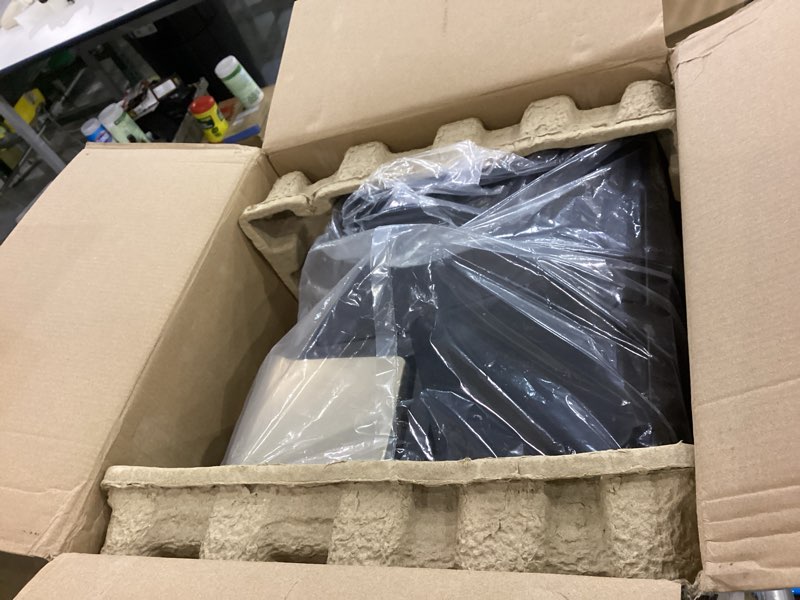 Condition photo showing As Is for Hamilton Beach FlexBrew Trio 2-Way Coffee Maker, Compatible with K-Cup Pods or Grounds, Combo, Single Serve & Full 12c Pot, Black - Fast Brewing (49902) Black, Fast Brewing, Removable Reservoir