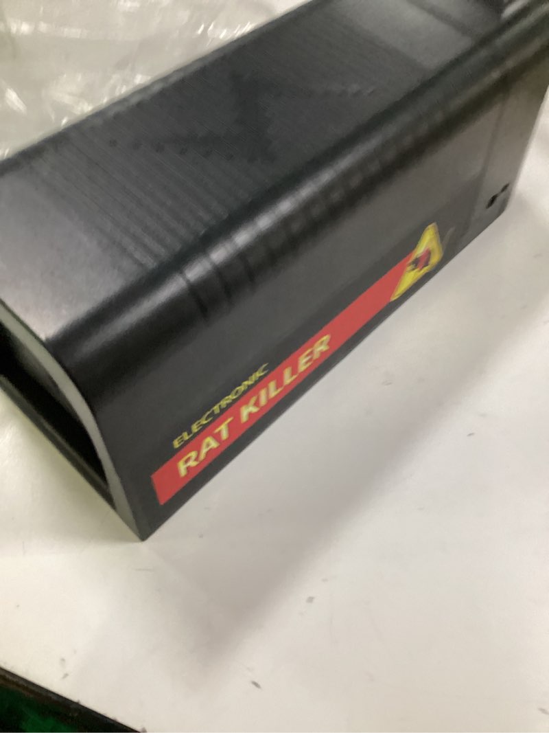 Condition photo showing Good Condition for 2026 Electric Mice Trap Electronic Mouse Traps Zapper with Powerful Voltage,Rechargeable Rat Traps Indoor for Homes,Fast Kill,Reusable Electric Rodent Zapper for Attic Warehouse Kitchen,No Touch 1