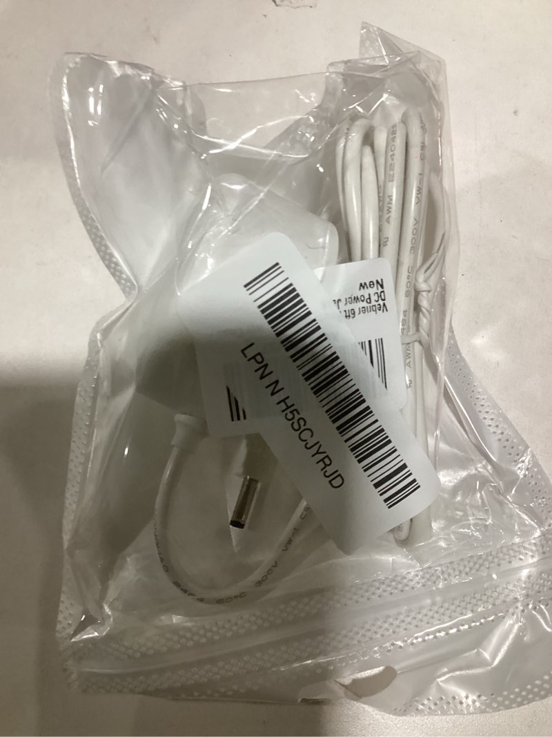 Vebner 6-Foot Power Adapter Compatible with Google Nest Mini, Nest Hub, Nest WiFi Router and Nest Wi