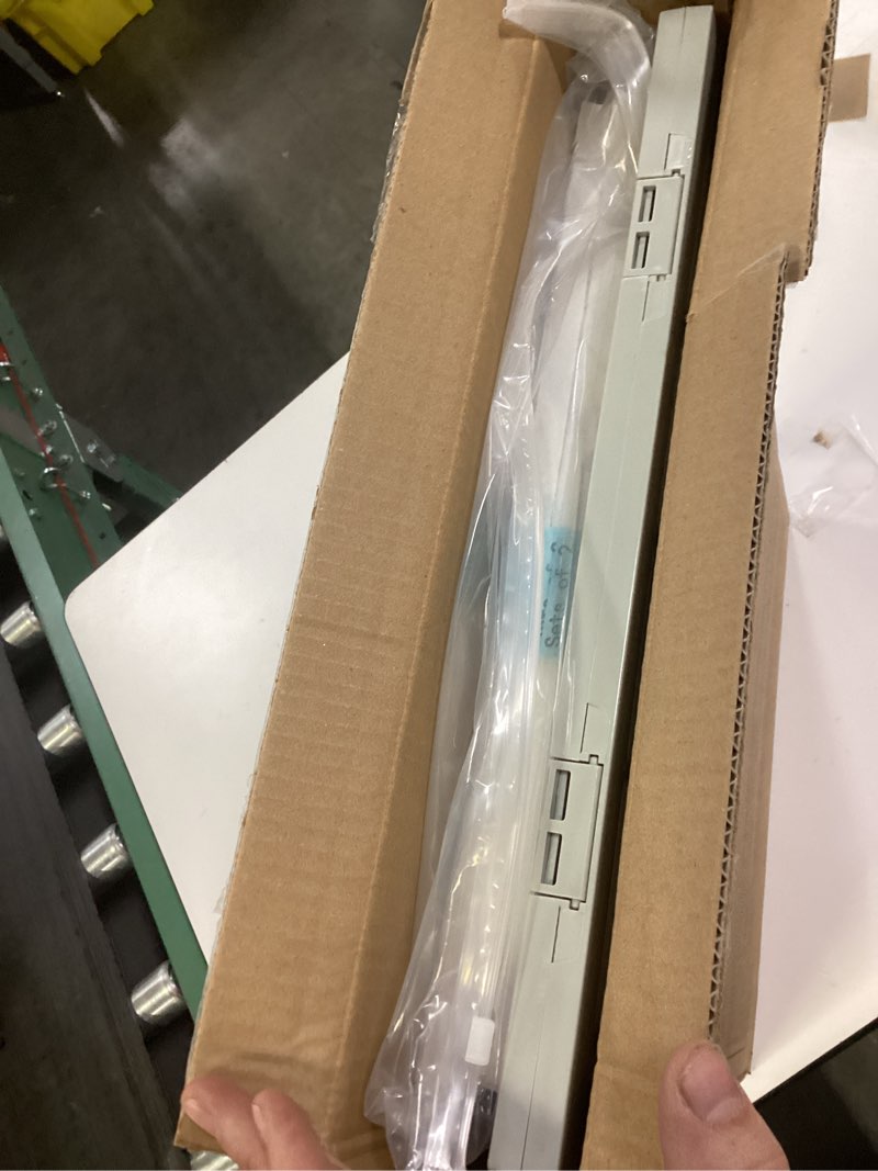 Condition photo showing As Is for 16x20x1 merv 8 air filter,ac furnace air filter,reusable abs plastic frame, 7 pack replaceable filter media (actual size: 15 3/4" x 19 3/4" x 3/4") 16x20x1 merv8 ( 1 frame + 7 filter media )