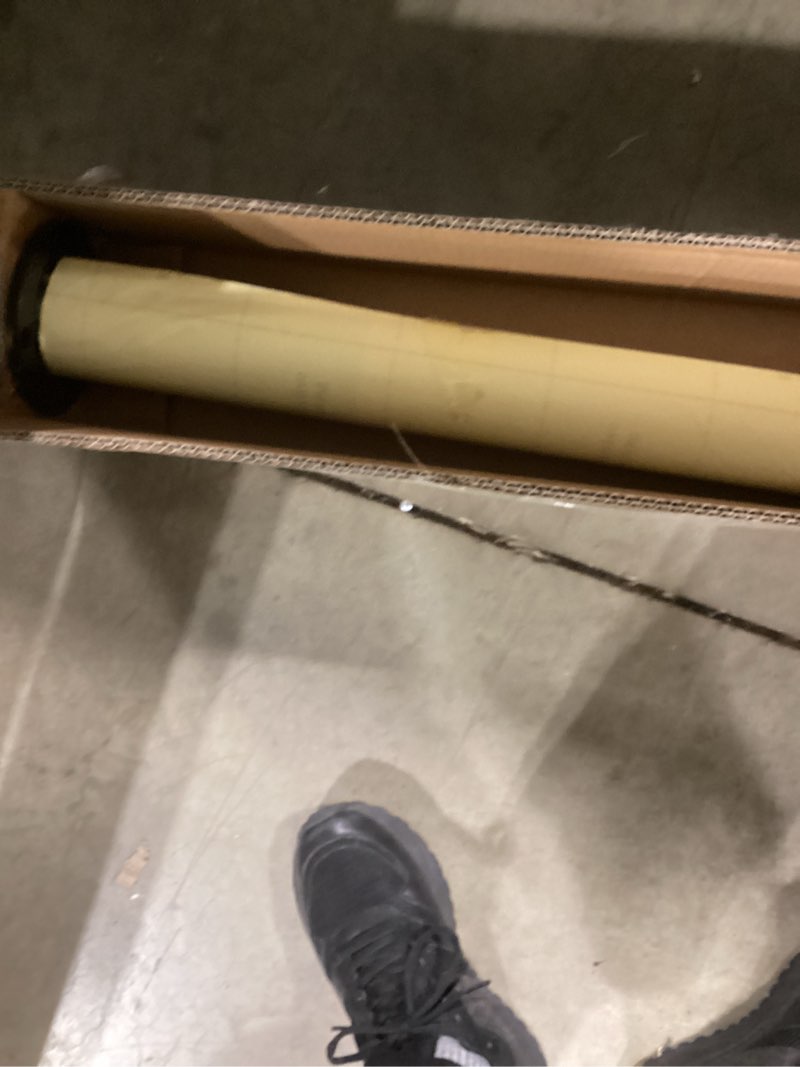 Condition photo showing Good Condition for Safety Bollard with Anchor Bolts - 30" x 3" Parking Barrier Post with Reflective Tape for Construction and Traffic-Sensitive Areas, 1-Pack 30inx3in