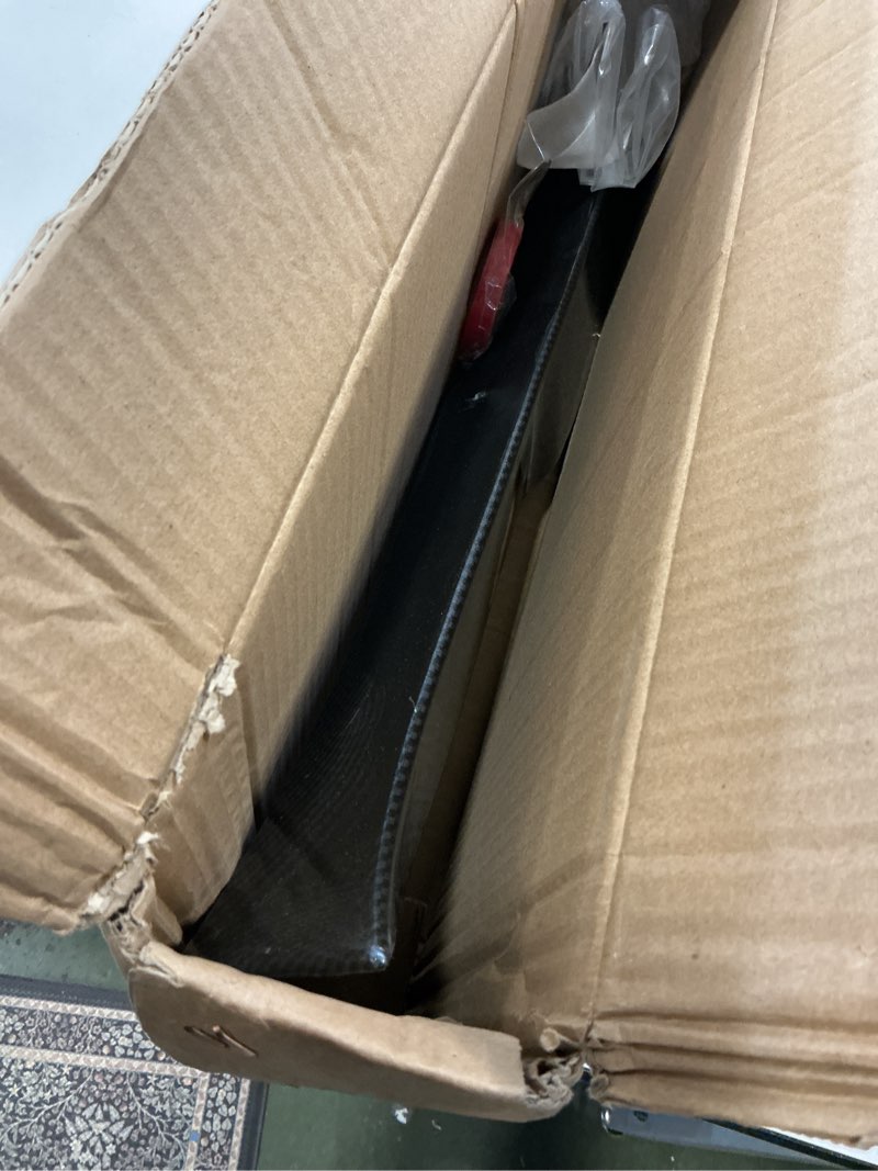 Condition photo showing As Is for Rear Mid Spoiler for Dodge Durango 2011-2025 All Models Trunk Duck Spoiler (Glossy Black)