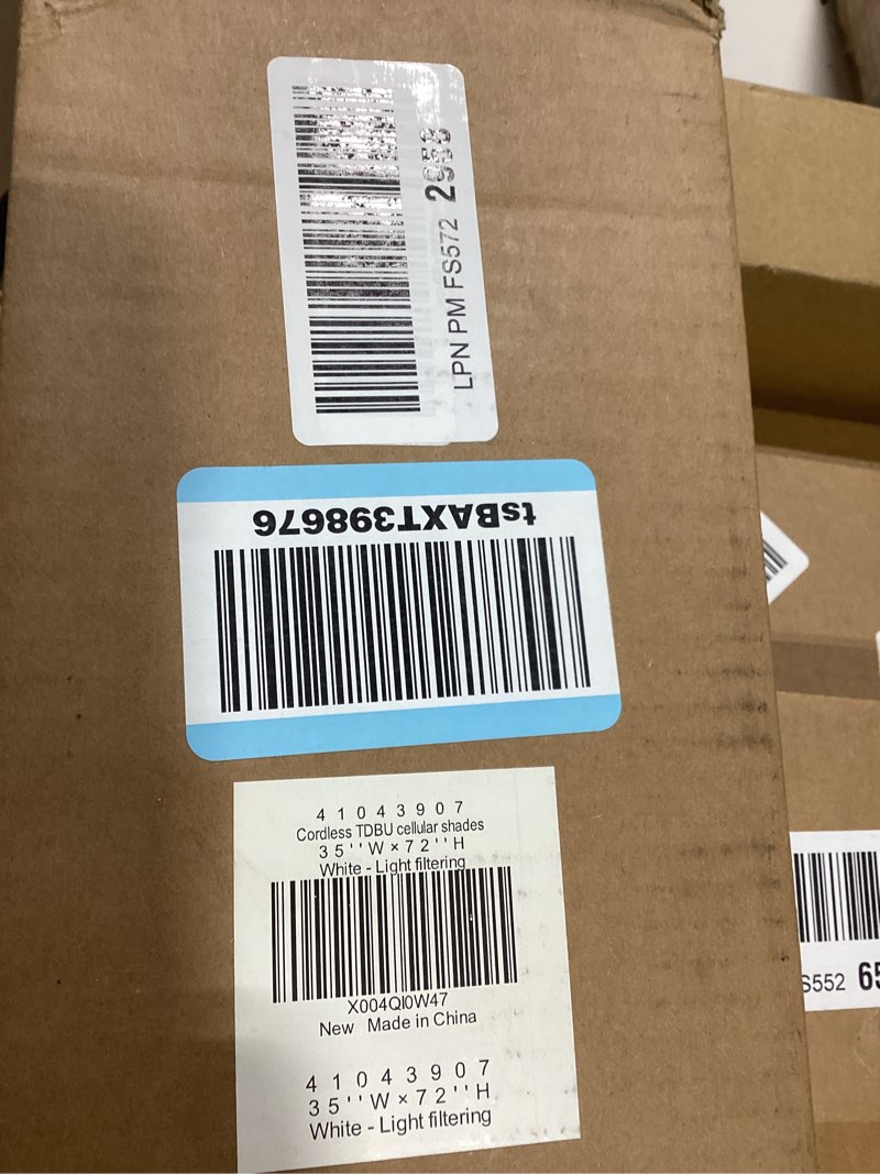 Condition photo showing Good Condition for LazBlinds Top Down Bottom Up (TDBU) Cordless Cellular Shades – Light Filtering with Privacy, Thermal