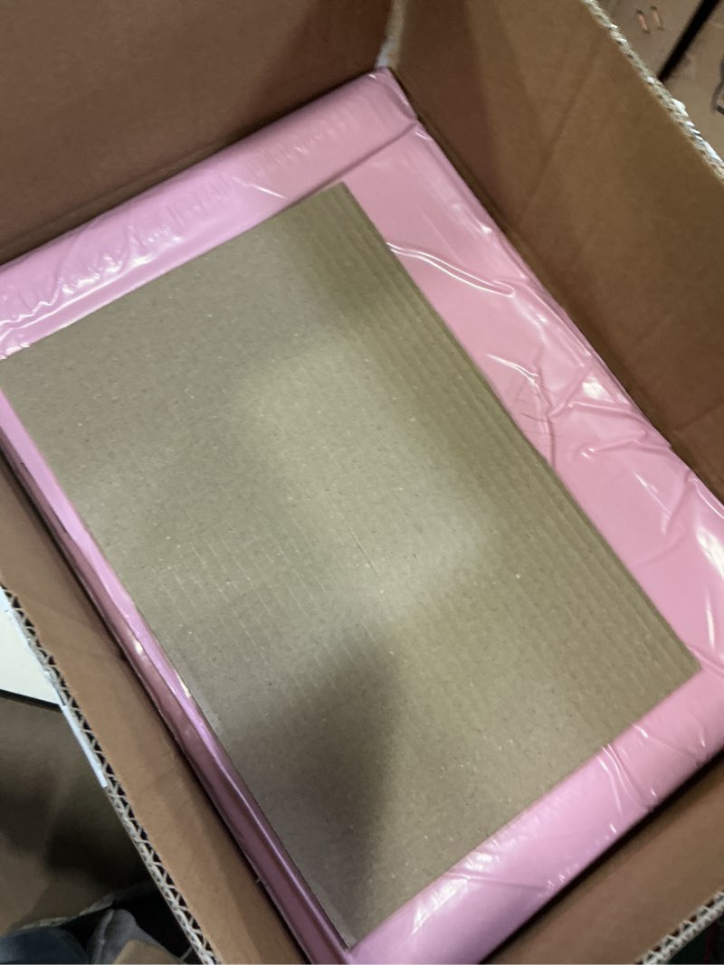 Condition photo showing New/Like New for fuxury pink poly mailers 10x13 inch 500pcs,heavy duty shipping bags bulk for clothes,self adhesive mailing shipping envelopes,waterproof packaging bags for business return postal,light pink light pink 10x13" 500pcs