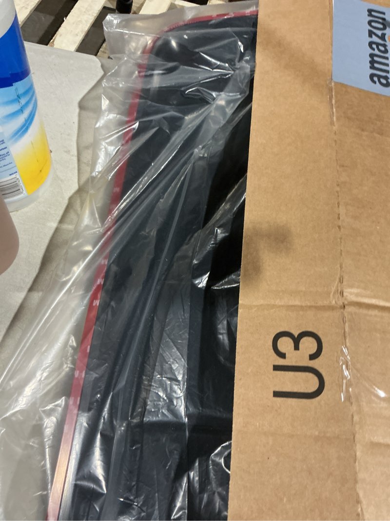 Condition photo showing Good Condition for 35.6" 880mm sunroof wind deflector, tape-on sunroof rain guards, universal fit tinted moonroof vent visor car accessories