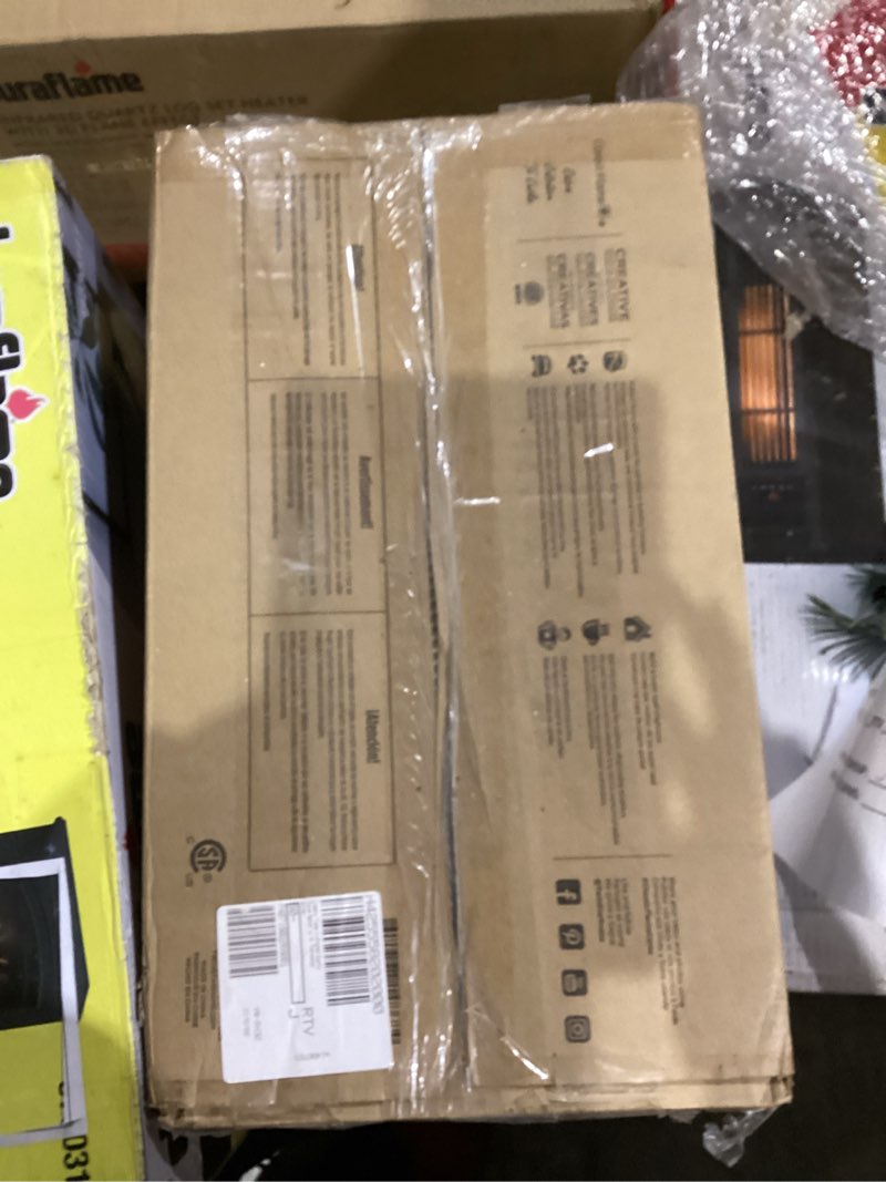 Condition photo showing New/Like New for ClassicFlame Infrared Quartz Electric Stove Heater