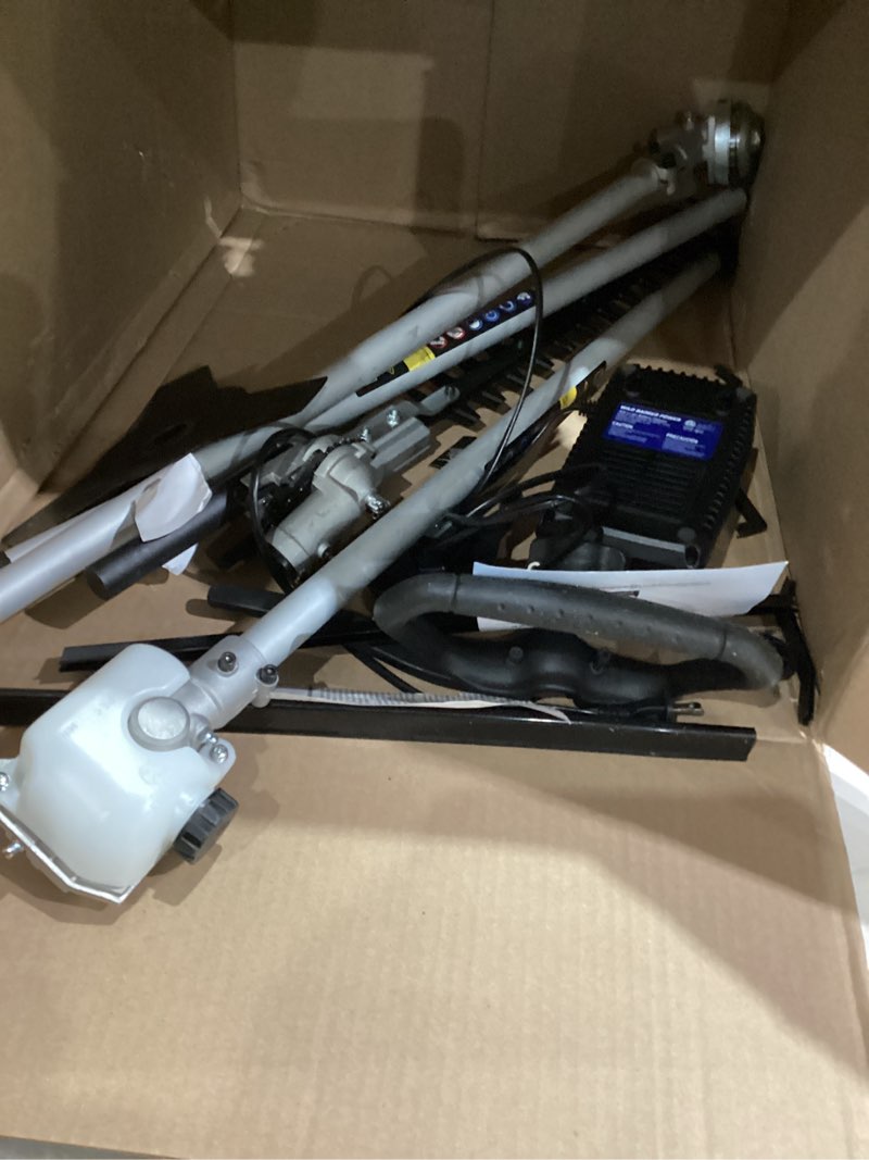 Wild Badger Power 40V Brushless Weed Wacker, String Trimmer/Edger, Hedge Trimmer and Brush Cutter Bl