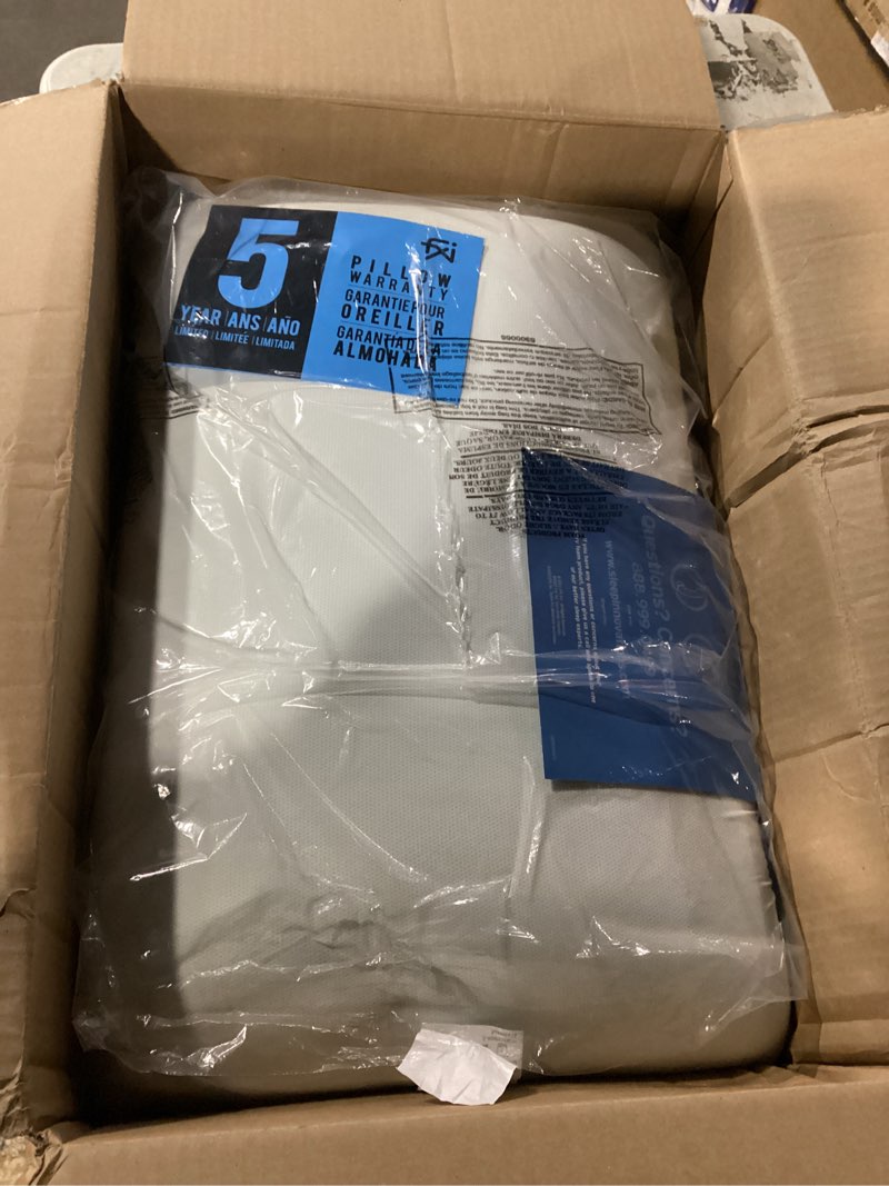 Condition photo showing Good Condition for Molecule Cooling Gel Memory Foam Adjustable Standard Size Pillow, 2-Pack, White