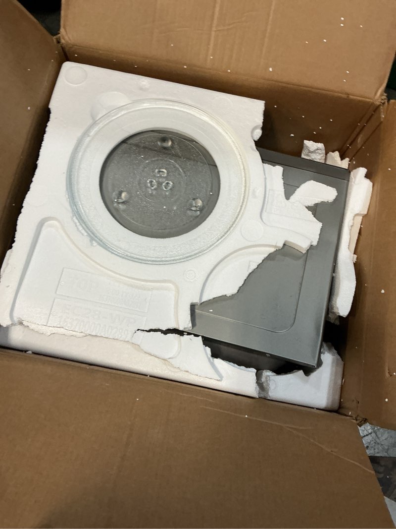 Condition photo showing As Is for breville bmo870bss combi wave 3-in-1 microwave, air fryer and convection oven, brushed stainless steel