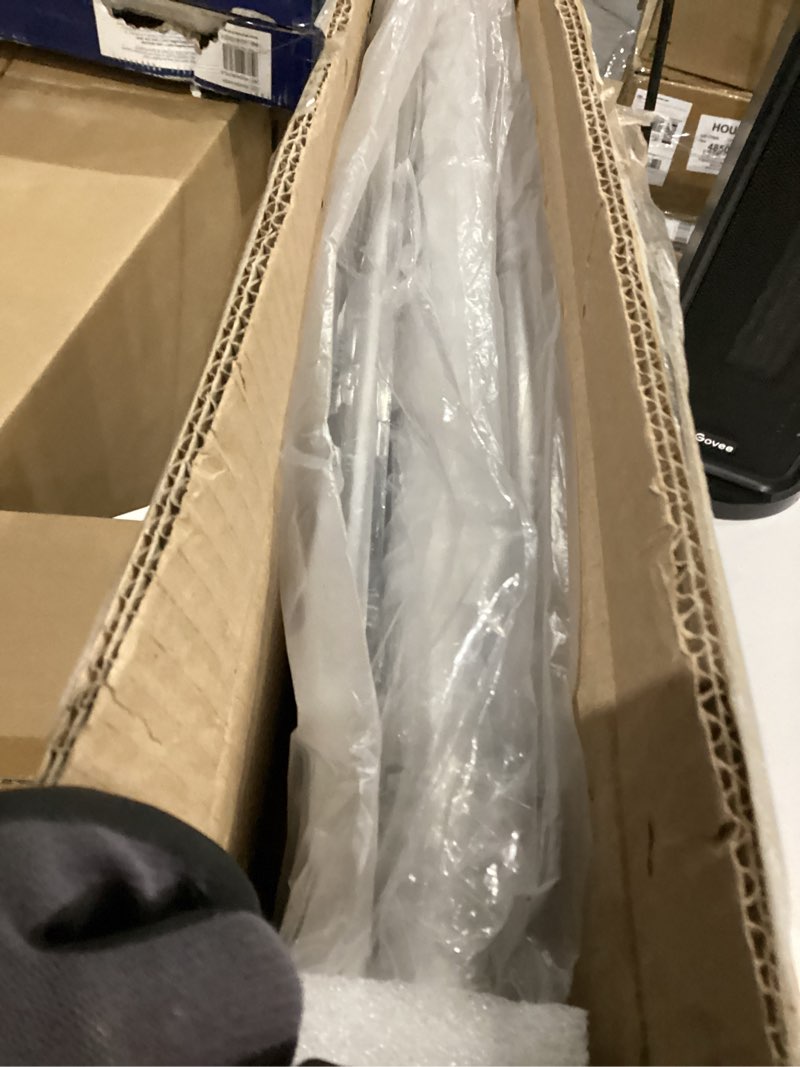 Condition photo showing As Is for 2 Pack XXX-Large Clear Display Case 17.7" x 13" x 13" Extra Large Display Organizer Box with Magnetic Door, Stackable Acrylic Storage Bin for Boots, Shoes, Collectibles, Bags, Figures
