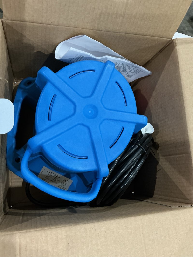 Condition photo showing Good Condition for little giant apcp-1700 115-volt  1/3 hp  1745 gph  automatic  submersible  swimming pool cover pump with 25-ft. cord  light blue  577301