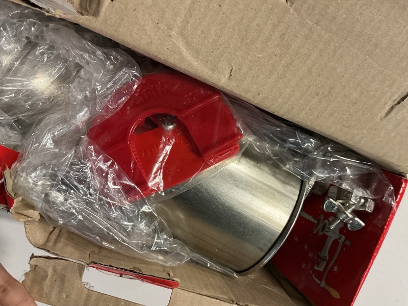 Condition photo showing Good Condition for Victoria Manual Cast Iron Grain Mill with High Hopper, Premium Corn-Grinding Mill and Grain Grinder, Made in Colombia High Grain Grinder