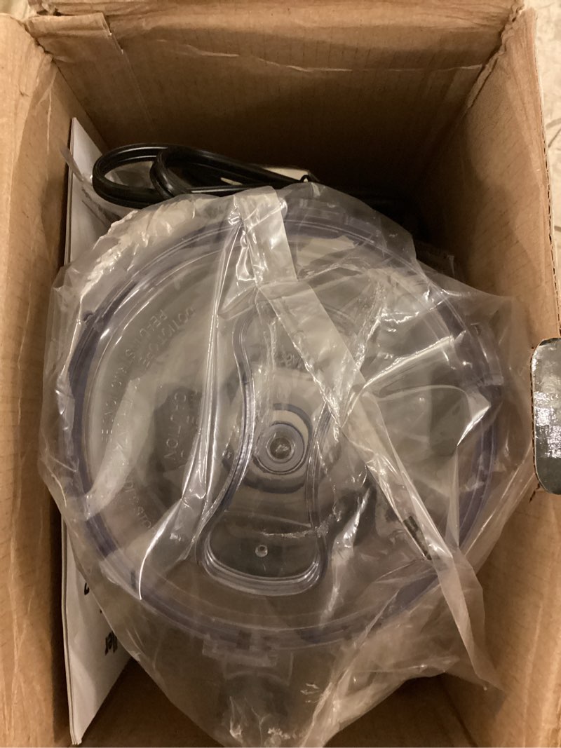 Condition photo showing New/Like New for mueller ultra prep food processor chopper for dicing, grinding, whipping and pureeing – food chopper for vegetables, meat, grains, nuts and whisk for eggs and cream