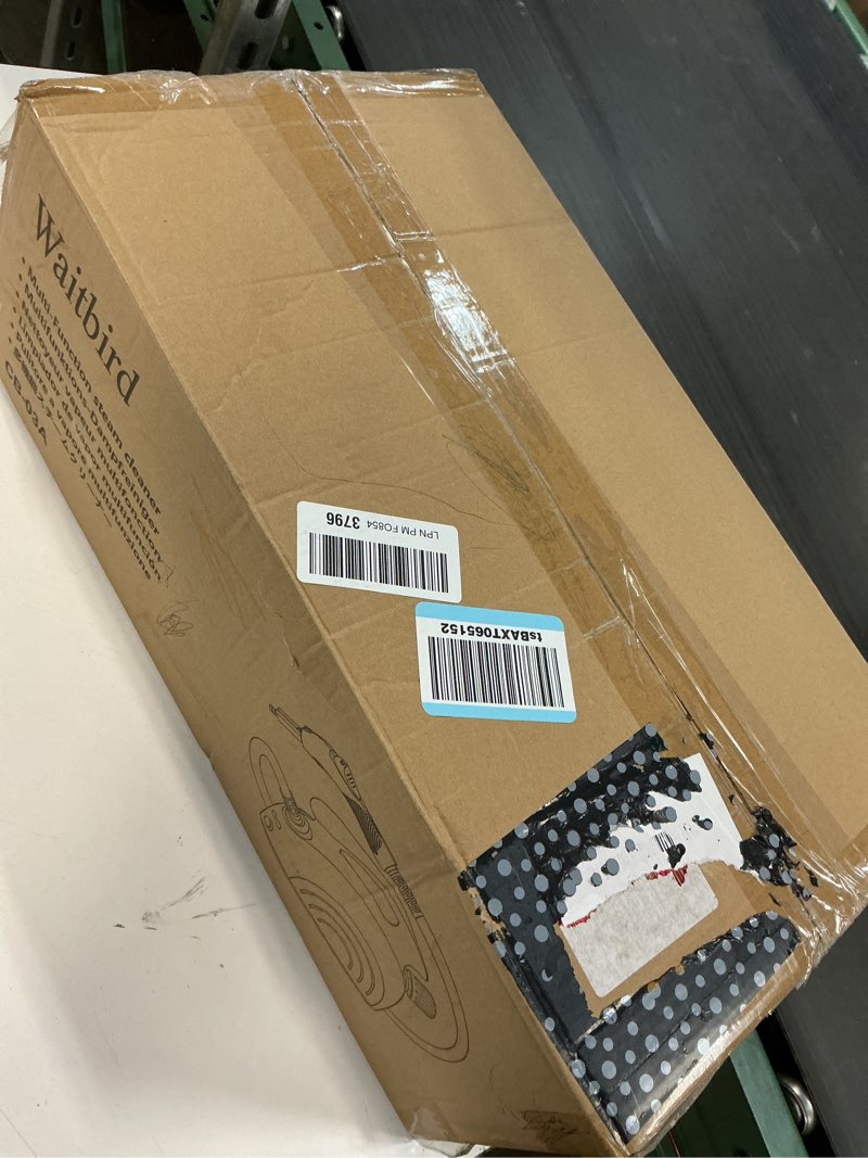 Condition photo showing Good Condition for steam cleaner,household steam cleaner,handheld steam cleaner with 21 accessories,248 ° f high temperature,suitable for cement slurry,flooring,sofas,interior decoration,toys, oil stains,ovens white