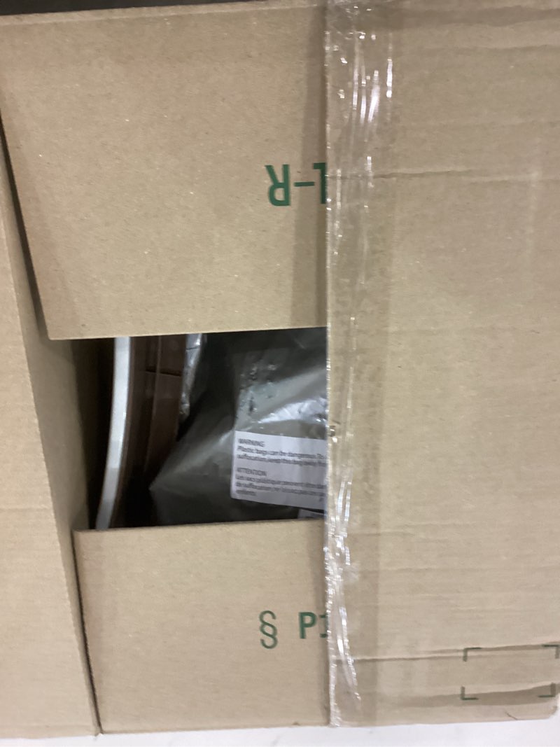 Condition photo showing As Is for Dog Bowl Stand - 8.5 Inch Tall Feeding Tray for Dogs and Cats, Dog Bowl Stands for Large Dogs with Splash Guard and Non-Skid Feet by Petmaker (Brown) Elevated