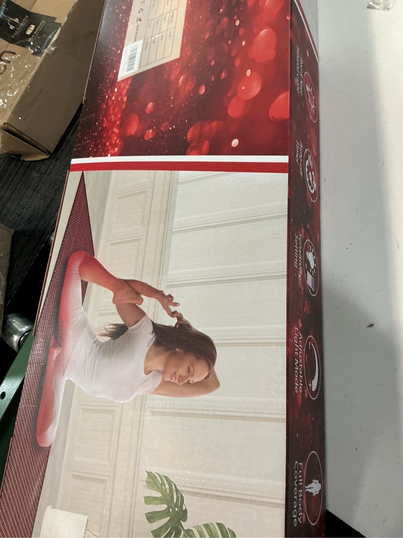 Condition photo showing New/Like New for Red Light Therapy Mat for Body, 71"x 31" Red Light Therapy Blanket Red Near Infrared 660nm 850nm Full Body Pad, 1280 LEDs Infrared Light Therapy for Body for Pain Relief, Improved Sleep XXXXXXL