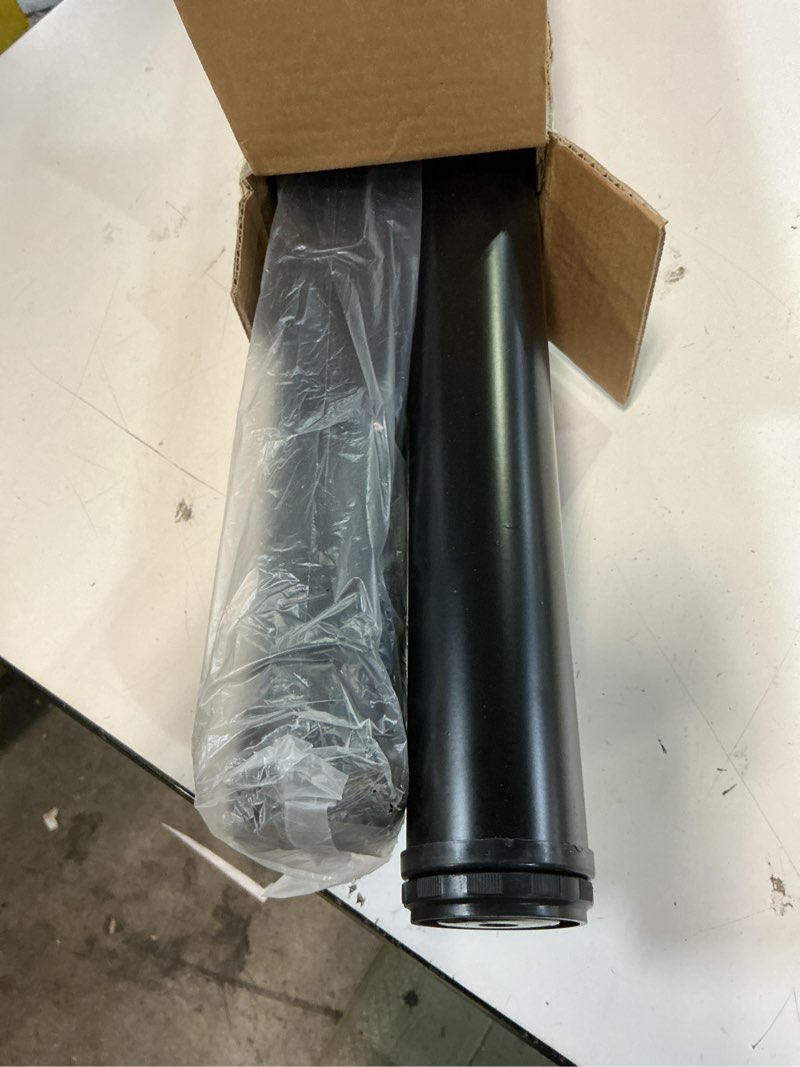 Condition photo showing Good Condition for QLLY 28 inch Adjustable Metal Desk Legs, Office Table Furniture Leg Set, Set of 4 (Black) 28 inch Black