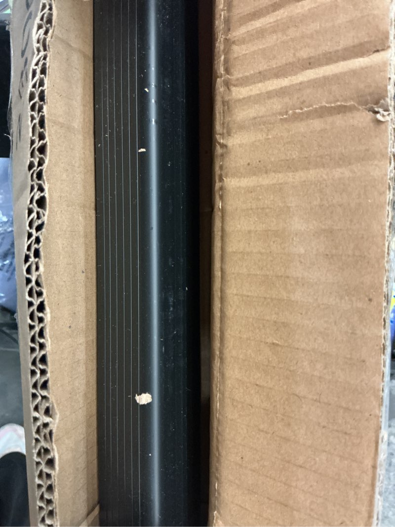 Condition photo showing Good Condition for pangda 2 pcs 72 l fixed vinyl sill cap 1-5/32 inches high exterior door threshold seal replacement for residential door trim-to-fit fixed vinyl sill for residential entry waterproof(black)