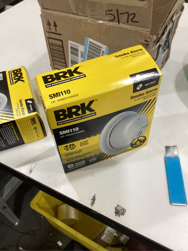 Condition photo showing As Is for Smoke alarm