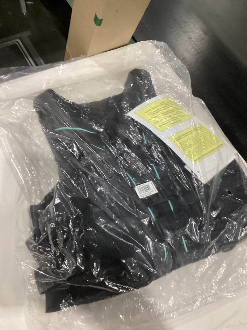 O'Neill Women's Superlite USCG Life Vest,Black/Black/Black:Turquoise,M