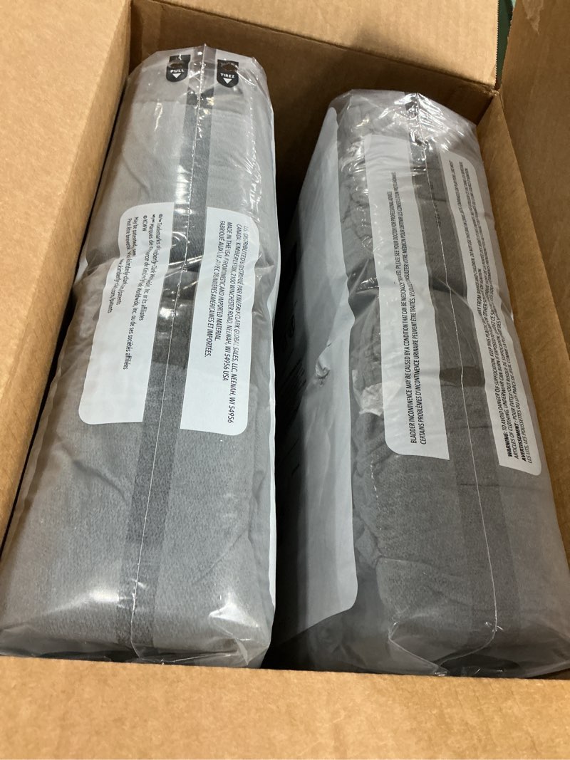 Condition photo showing New/Like New for Depend Real Fit Adult Diapers, Incontinence Underwear for Men, Disposable, Maximum Absorbency, Large/Extra Large, 52 Count (2 Packs of 26), Packaging May Vary