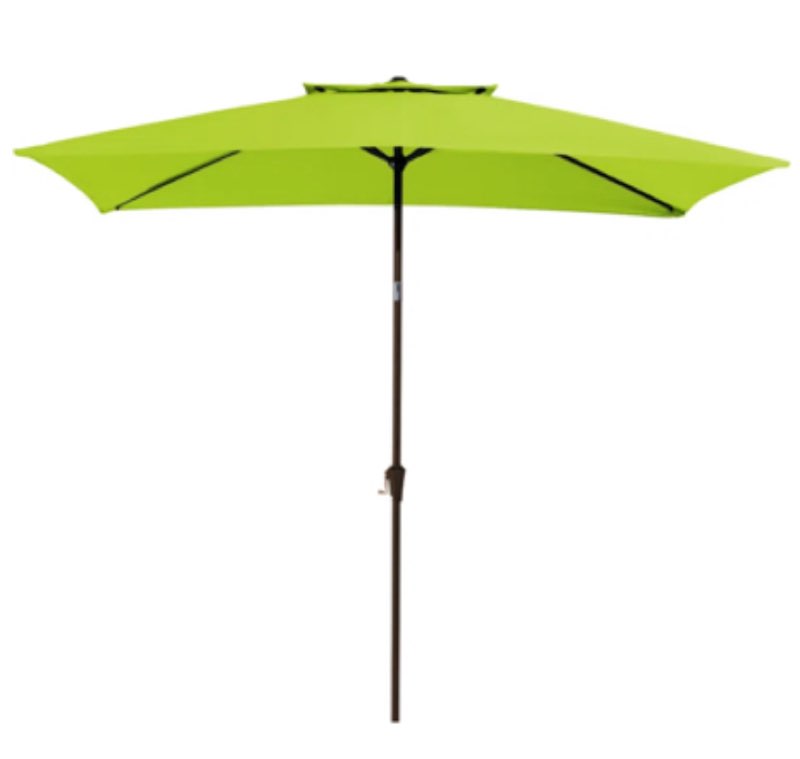 Wadebridge 10' x 6.5' Tilt Rectangular Market Umbrella