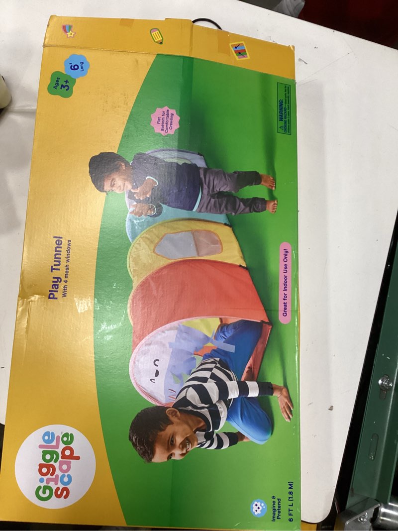 Condition photo showing As Is for play tunnel - gigglescape™