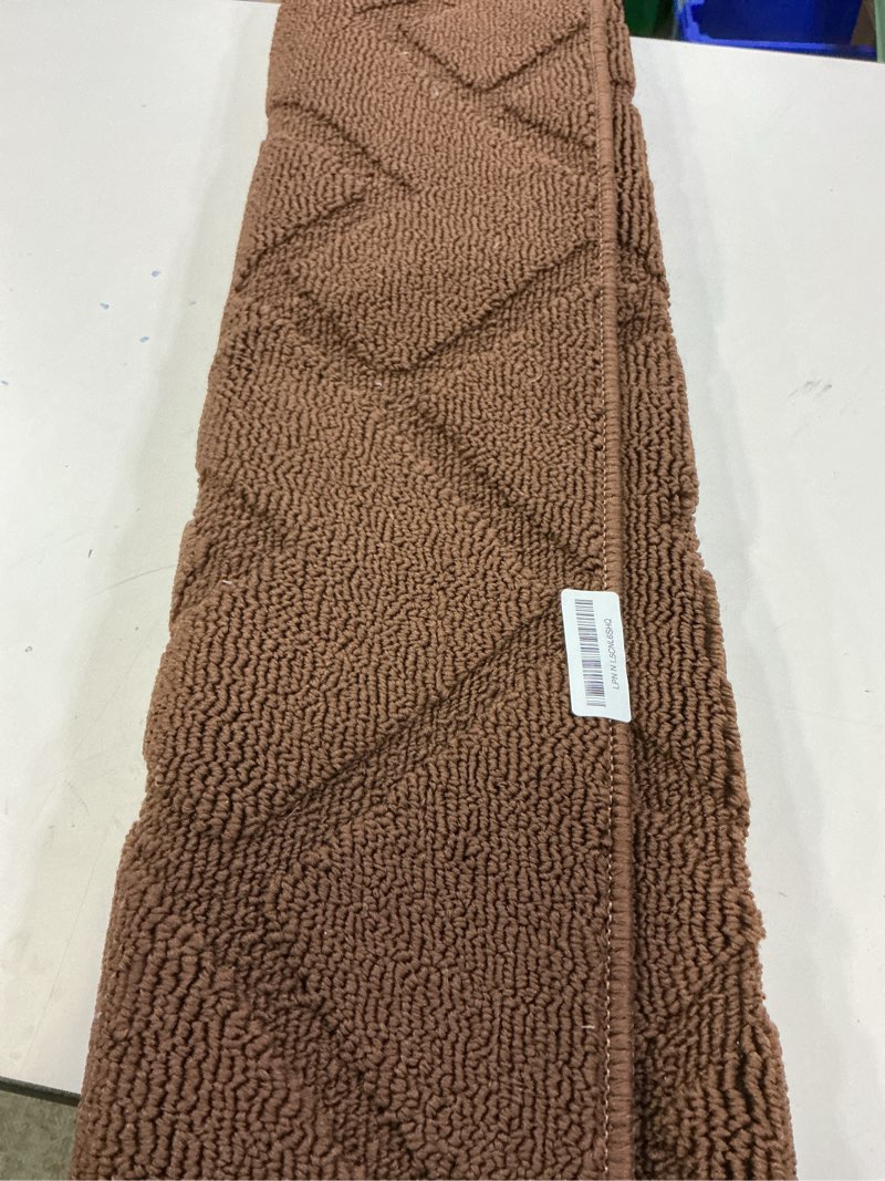 Condition photo showing As Is for hicorfe Front Door Mat Outside Entrance,32"x40" Absorbent Muddy Dirt Resist Welcome Door Mats Outdoor Indoor,Stain and Fade Resistant,Non Slip Backing Entry Mat Doormat for Entryway(Dark Brown) Dark Brown 40" x 32" (Rectangular)