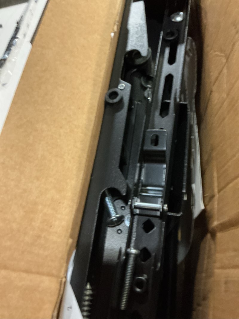 Condition photo showing As Is for full motion tv wall mount for most 37"-84" flat screen tv, swivel or tilt tv wall bracket with dual articulating arms, for 12"-16" wood studs, max vesa 600x400mm, load 120 lbs by usx mount 37-84 inch, 120 lb