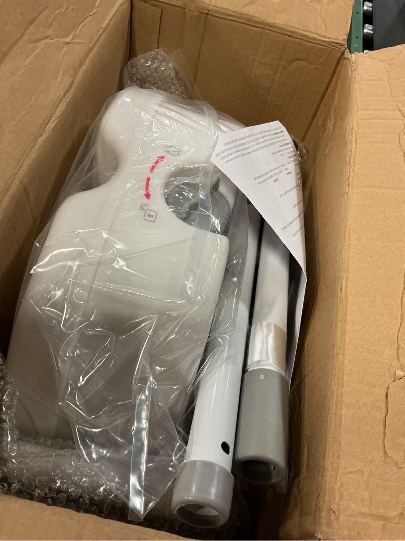 Condition photo showing Good Condition for raised toilet seat with handles for elderly - toilet seat risers for seniors with adjustable padded arms - elevated toilet safety seat for standard or elongated commode