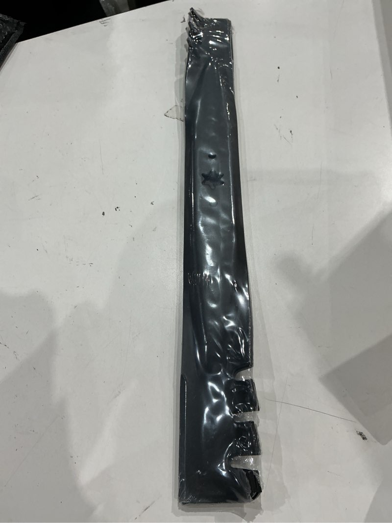 Condition photo showing Good Condition for gicool 942-04308 mulching blades for troy bilt bronco pony mustang 42 inch lawn mower, cub cadet 42'' deck riding mower, replace 942-04308a 942-04308-x 942-04312 742-04312, 6 point star hole, 2 pack