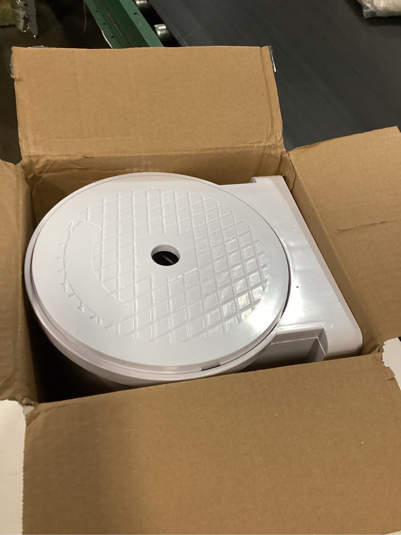 Condition photo showing As Is for u.s. pool supply standard thru-wall above ground pool skimmer kit, complete | universal set, abs construction, return fitting, vacuum plate, leaf basket - replacement compatible with sp1091lx skimmer 8-3/8” x 8-1/8”