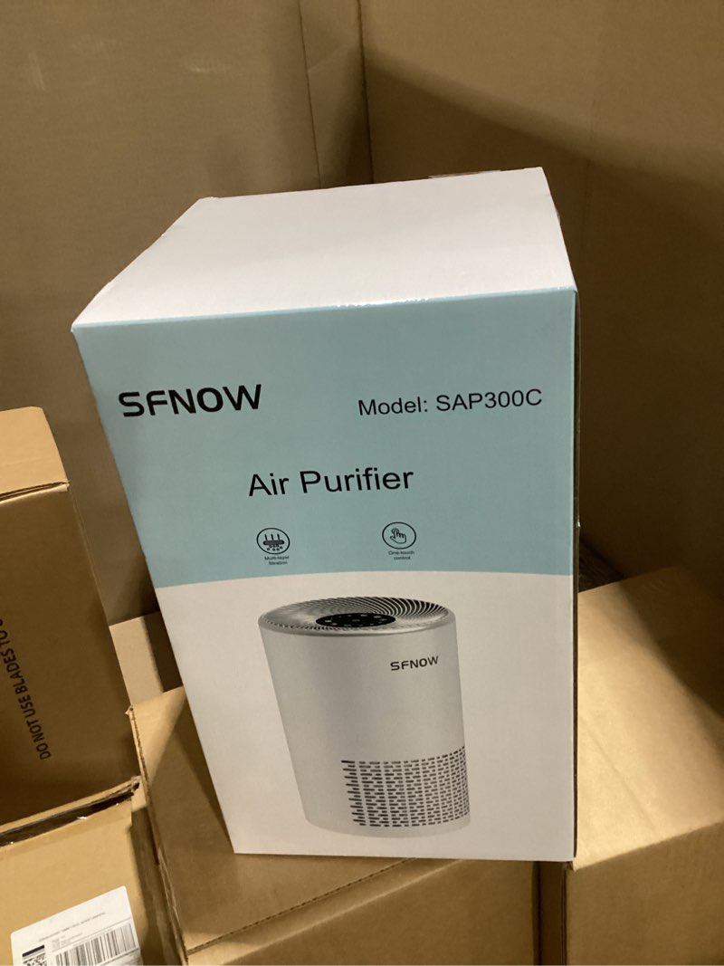 Air Purifiers for Home Pets Hair in Bedroom, Air Cleaner Covers Up to 1050 ft² Remove Smoke Pollen D
