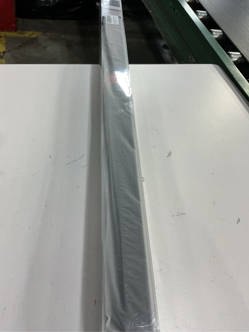 Condition photo showing New/Like New for AOSKY Blackout Roller Shades Cordless Blinds for Windows, Free-Stop Shades with Valance, Thermal Insulated Fabric, UV Protection, Natural Woven Blinds for Home and Office (42" W x 72" H, Black) Black 42"W x 72"H