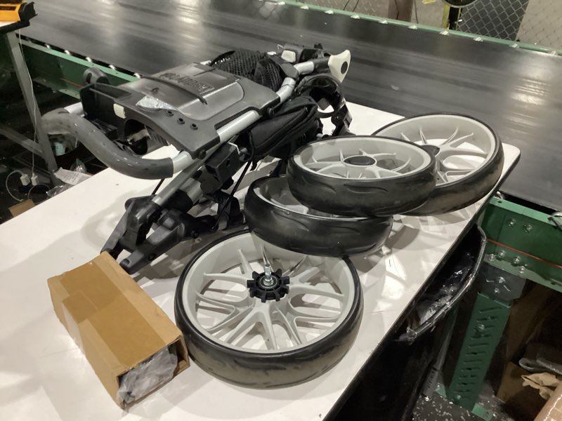 Condition photo showing Good Condition for caddytek 4 wheel golf push cart - caddycruiser one version 8 1-click folding trolley - lightweight, compact pull caddy cart, easy to open silver