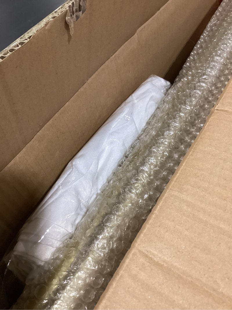 Condition photo showing Good Condition for U-Shape Privacy Partition Curtains, Wall-Mounted Room Divider with Metal Support, 6.56ft Medical Curtain for Bedroom, Beauty Salon, Fitting Room, DIY Setup