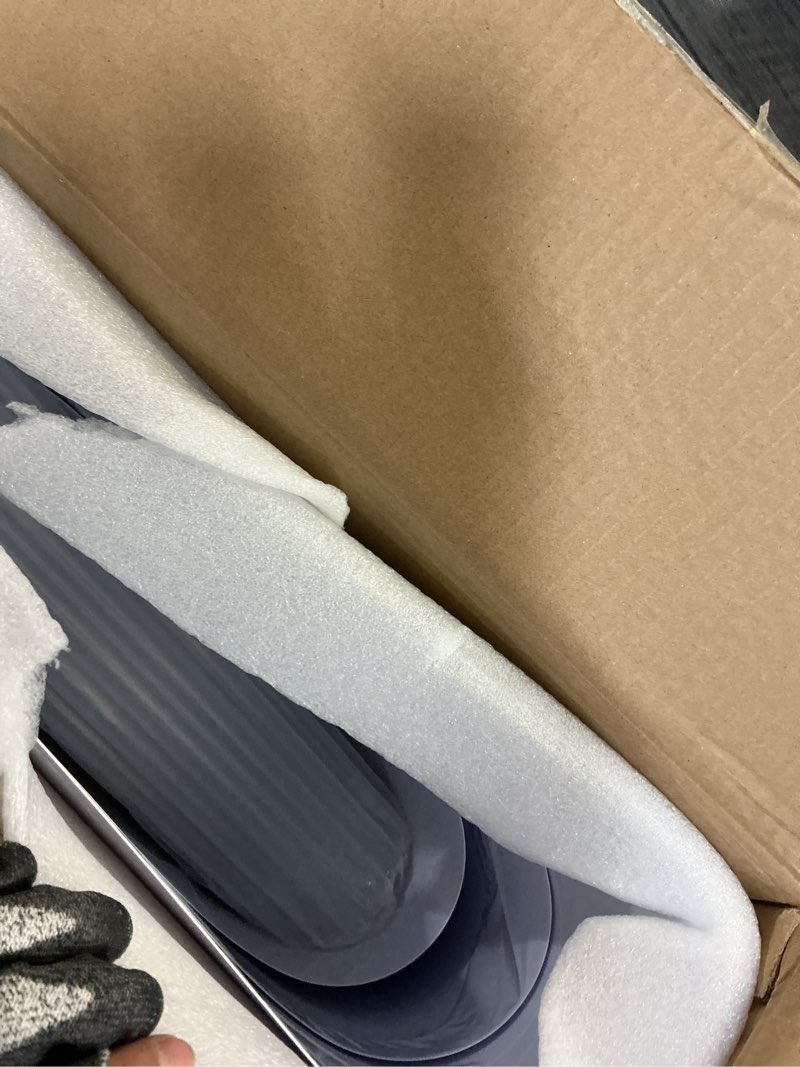 Condition photo showing Good Condition for 3pcs white cylinder pedestal stands, thickened pvc round pedestal display plinth pillars for wedding birthday babyshower decoration art decor