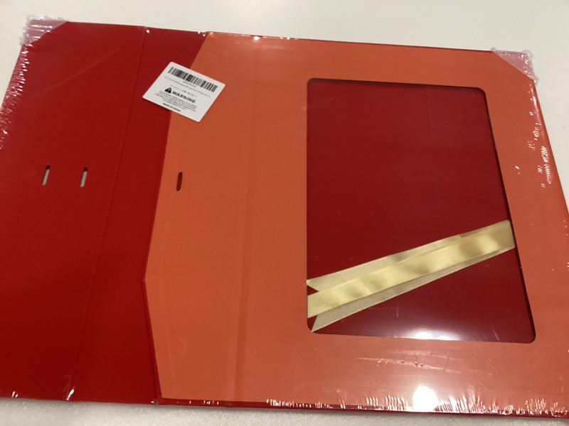 Condition photo showing Good Condition for red extra large gift box for presents with ribbon 16.5x13x5.3 inches clear gift box with window magnetic closure gift boxes with lids 16.5x13x5.3 inches (pack of 1) red