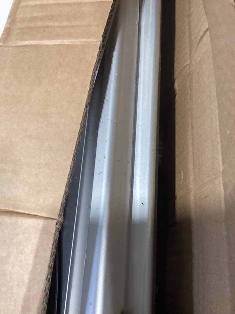 Condition photo showing New/Like New for 48 inch universal car top roof cross bar luggage cargo rack with 3 kinds clamp silver aluminum