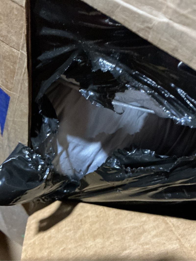 Condition photo showing New/Like New for Hobestluk Bean Bag Chairs Giant Beanbag Chair with Filler, Memory Foam Bean Bags with Fluffy & Machine Washable Cover, Bean Bag Chairs for Aduts for Living Room, Bedroom (Grey, 4FT - 44” x 44” x 24”) Grey 4FT - 44” x 44” x 24”