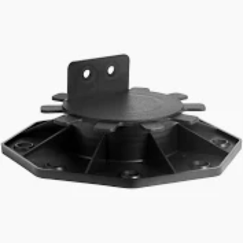 Plastic floor lifter base adjustable deck support