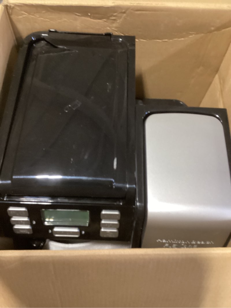 Condition photo showing As Is for Hamilton Beach FlexBrew Trio 2-Way Coffee Maker, Compatible with K-Cup Pods or Grounds, Combo, Single Serve & Full 12c Pot, Black - Fast Brewing (49902) Black, Fast Brewing, Removable Reservoir