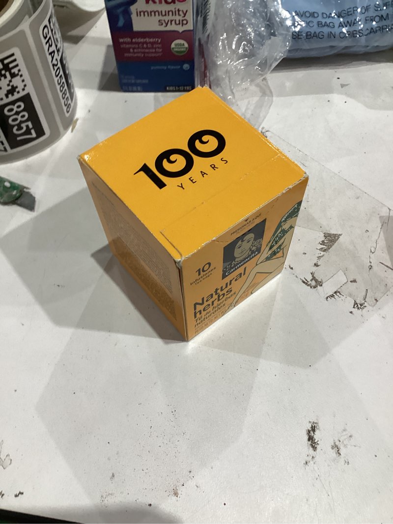 Condition photo showing Good Condition for Carmencita Natural Herbs Tea 10 Count (Pack of 1) - Packaging May Vary