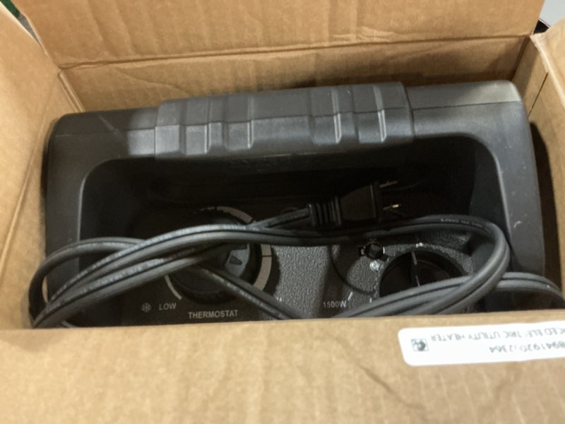 Condition photo showing As Is for hyper tough heavy-duty utility heater model # shag-g33f