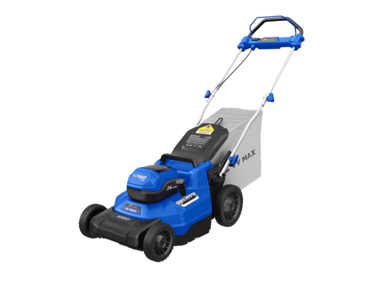 kobalt 24-volt, 16-in push battery walk mower 