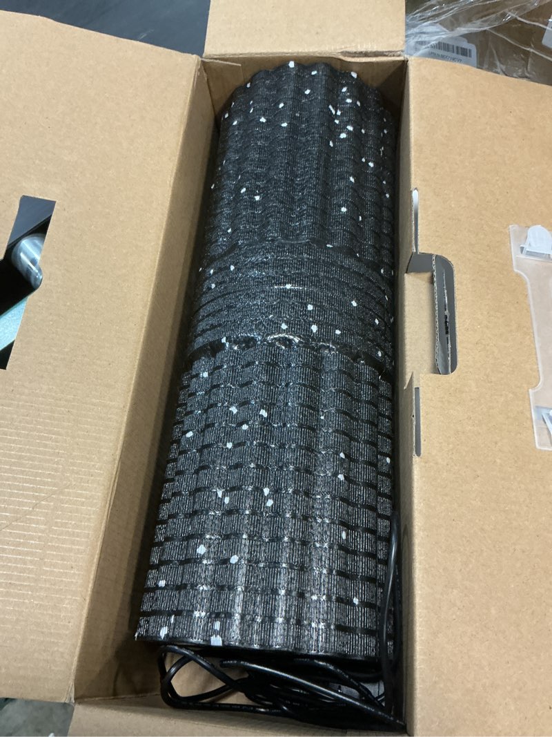 Condition photo showing Good Condition for fitindex vibrating foam roller for muscle deep tissue, back pain relief, leg foot neck massager, exercise, pilates, muscle recovery, physical therapy, 4-speed, rechargeable, black black 4-speed