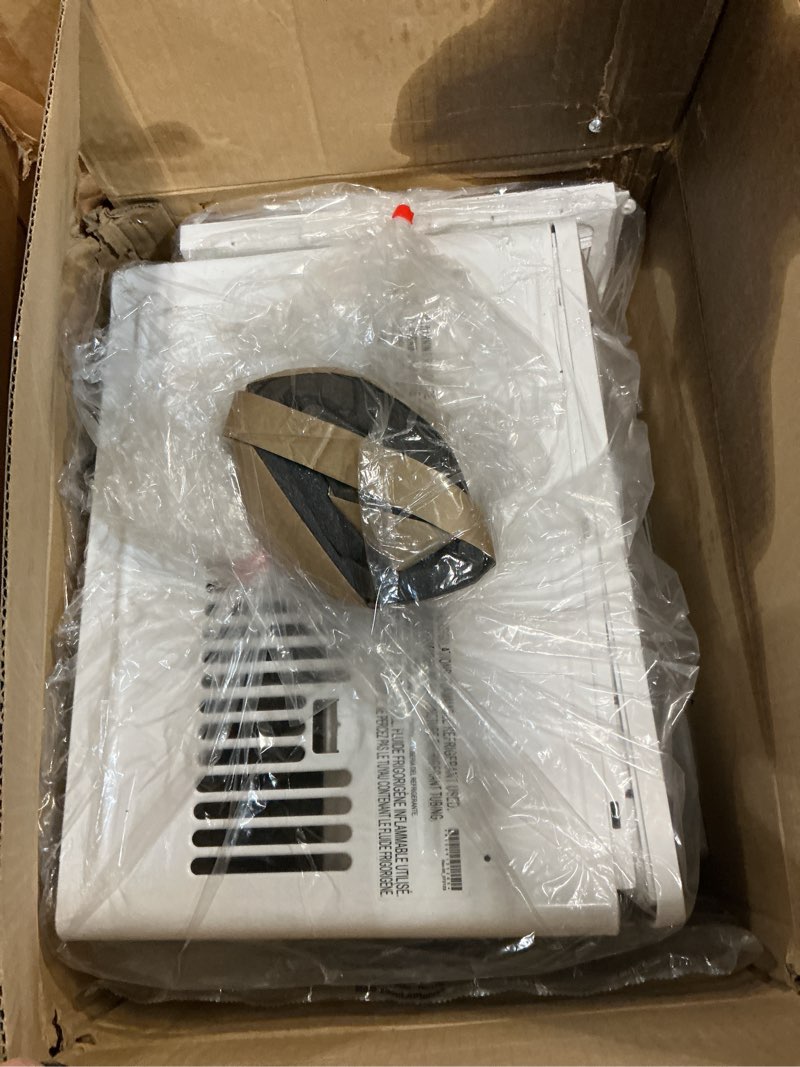 Condition photo showing As Is for LG 5000 BTU Window Air Conditioner [2024 New] Easy Mechanical Control Ultra-Quiet Compact-size Cools 150 Sq.Ft. for Small Room, Washable Filter AC Unit Easy Installation White LW5024X