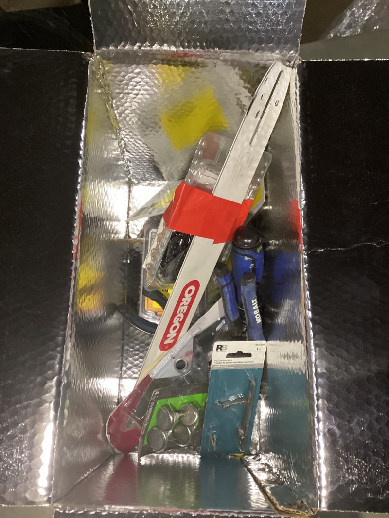 Assorted Home Improvement Lot (Small Tools, Screw, Home Accessories, etc.)